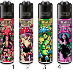 Clipper Lighter Magic Mushroom Fantasy