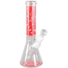 Glas Bong JJ Zodiac Red 35 cm