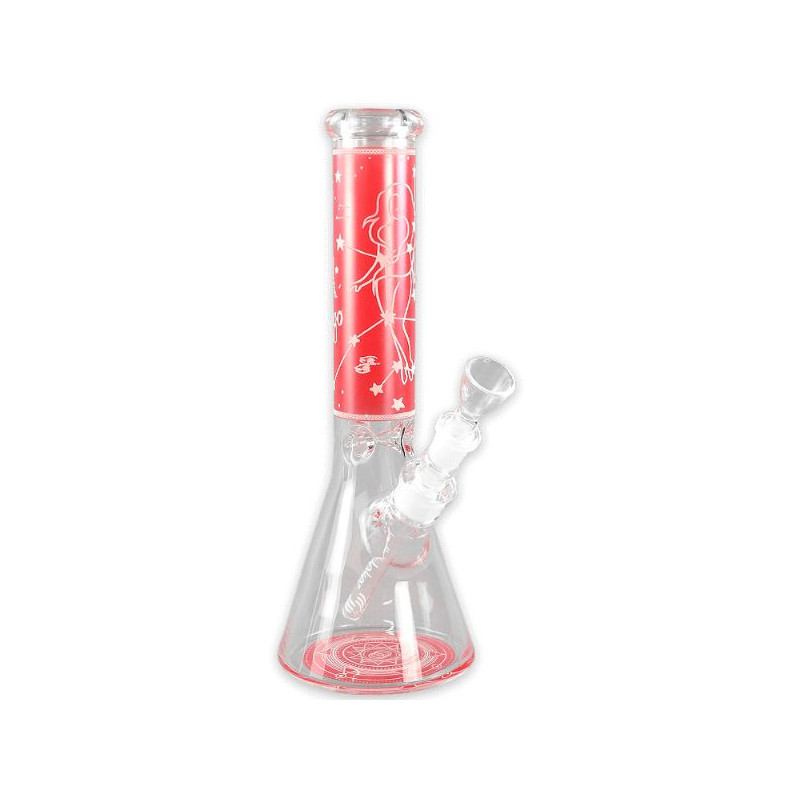 Glas Bong JJ Zodiac Red 35 cm