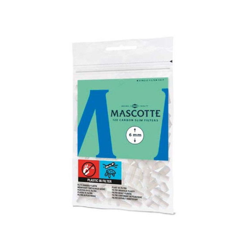 Mascotte Carbon Slim Filter 6 mm