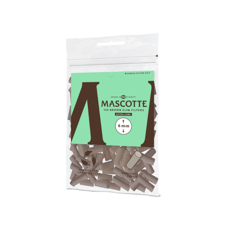 Mascotte Brown Slim Filtre 6 mm Mascotte Brown Slim Filtre 6 mm