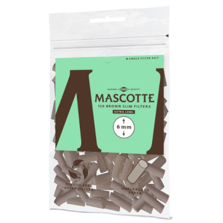 Mascotte Brown Slim Filtre 6 mm