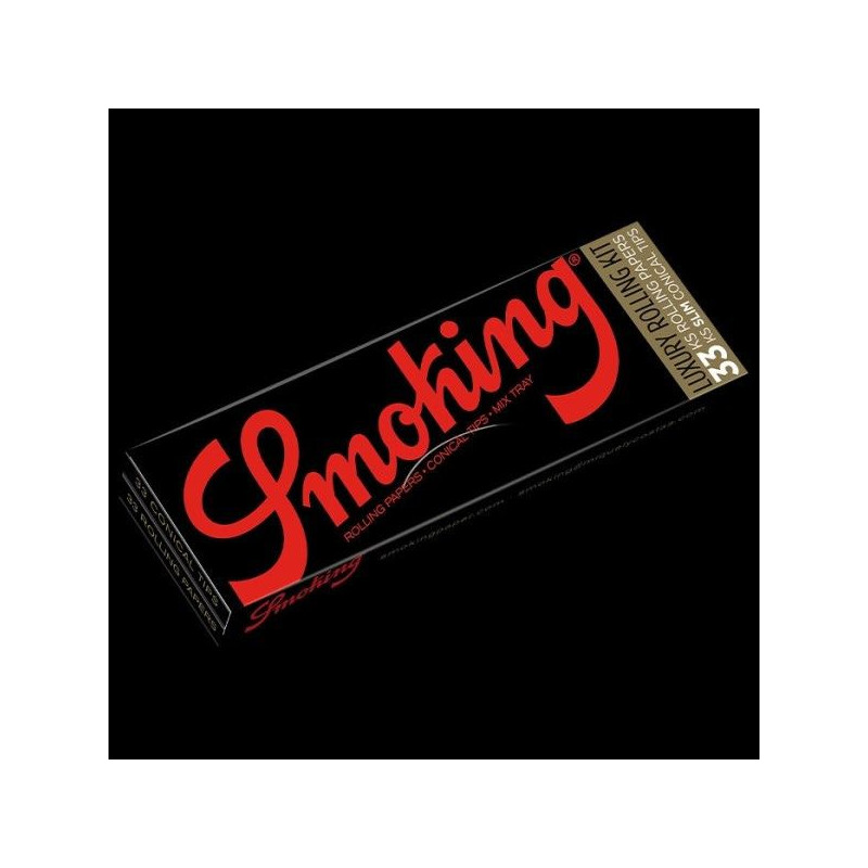 Smoking Black Lux Pack – King Size Papir & Tips