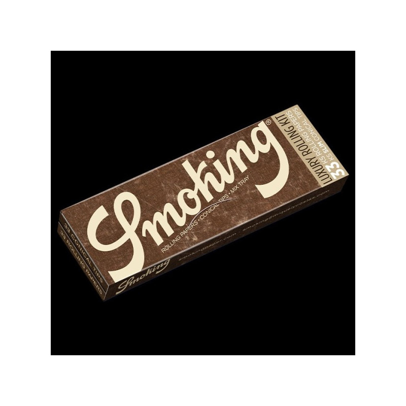 Smoking Brown Lux Pack – King Size Slim Papir & Tips Smoking Brown Lux Pack – King Size Slim Papir & Tips