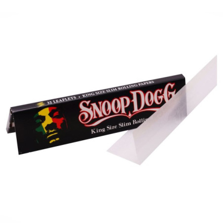 Snoop Dogg King Size Slim jointpapir med 32 blade fra Headshop Danmark