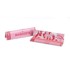 Mascotte Slim Pink King Size jointpapir med 33 blade fra Headshop Danmark