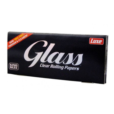 Glass Clear Rolling Papers King Size gennemsigtigt jointpapir fra Headshop Danmark
