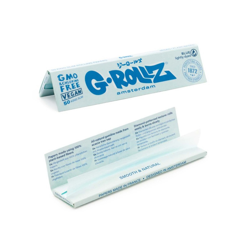 G-Rollz Blå Kingsize Slim G-Rollz Blå Kingsize Slim