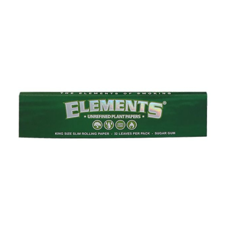 Elements Green King Size Slim Jointpapir