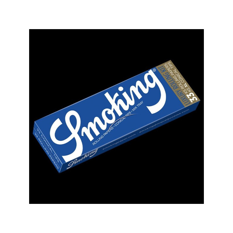 Smoking Blue Lux Pack – King Size Papir & Tips