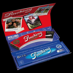 Smoking Blue Lux Pack – King Size Papir & Tips