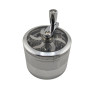 Metal Grinder Tom 4 Delt 60 mm Sølv Metal Grinder Tom 4 Delt 60 mm Sølv
