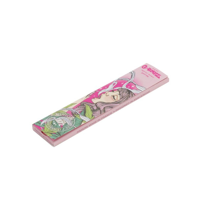G-Rollz Pink King Size Slim Papir