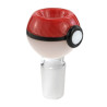 Glas Bong Hoved Poke Ball 18.8mm