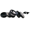 Hammercraft Grinder med Vindue 4 Delt 61mm Sort