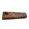 Sten Pibe med Cannabis Blad 8cm