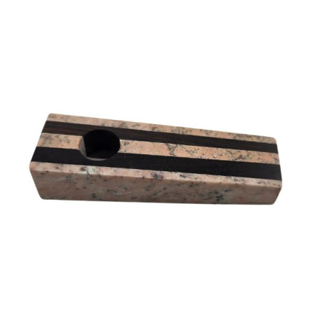 2-Farvet Sten Pibe 8,5cm