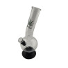 Black Leaf Glas Bong med Gummifod 23 cm