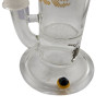 Black Leaf Fritte Glas Bong 25cm
