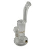 Black Leaf Fritte Glas Bong 25cm