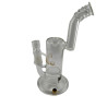 Black Leaf Fritte Glas Bong 25cm