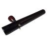 Læder Tjubang Gert Sort 37cm