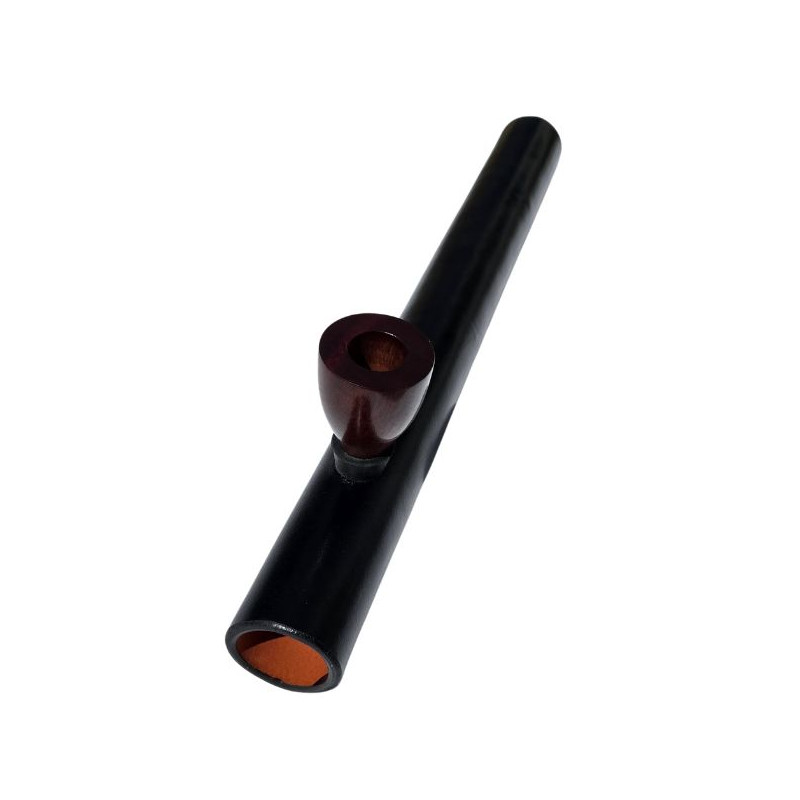 Læder Tjubang Gert Sort 44cm