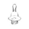Klar Glas Carb Cap 34mm til Dab Banger Klar Glas Carb Cap 34mm til Dab Banger