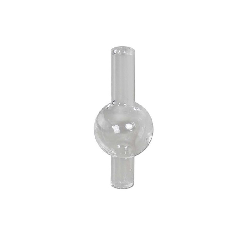 Carb Cap Kugle 21 mm Blå Glas