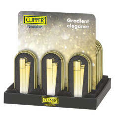 Clipper Metal Lighter Gradient Elegance