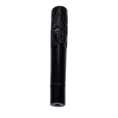Træ Chillum Buddha Sort 14 cm