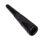 Træ Chillum Cannabis Design 1 Sort 17,5 cm