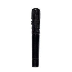 Træ Chillum Cannabis Design 1 Sort 17,5 cm