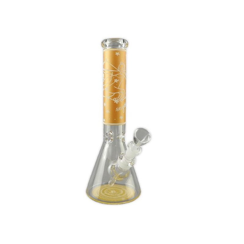 Glas Bong JJ Zodiac Yellow 35 cm