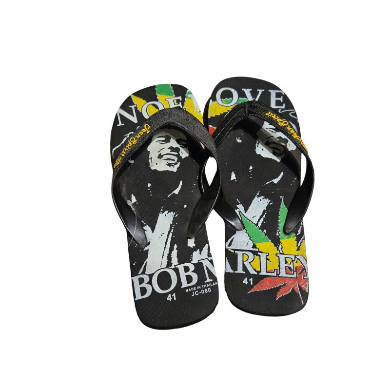 Bob Marley Klipklapper Sort Bob Marley Klipklapper Sort