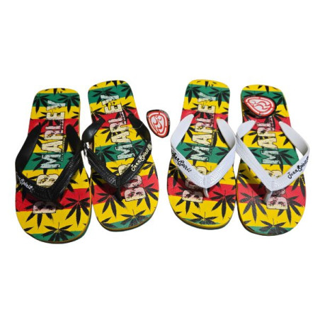 Bob Marley Klipklapper Rasta Design