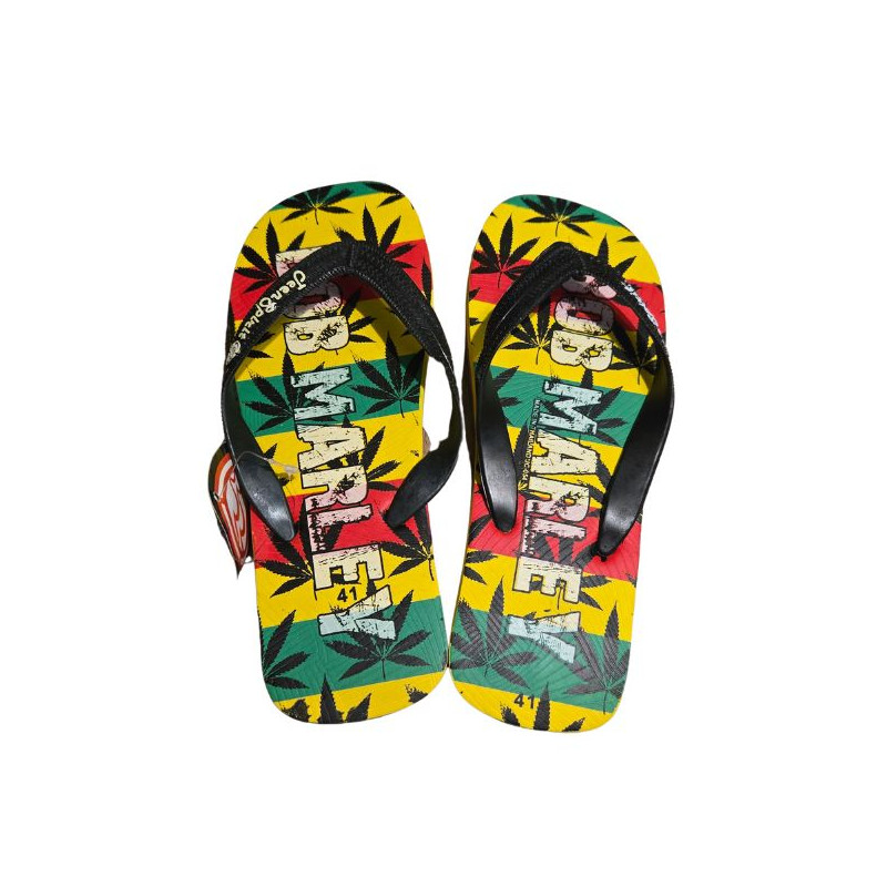 Bob Marley Klipklapper Rasta Design