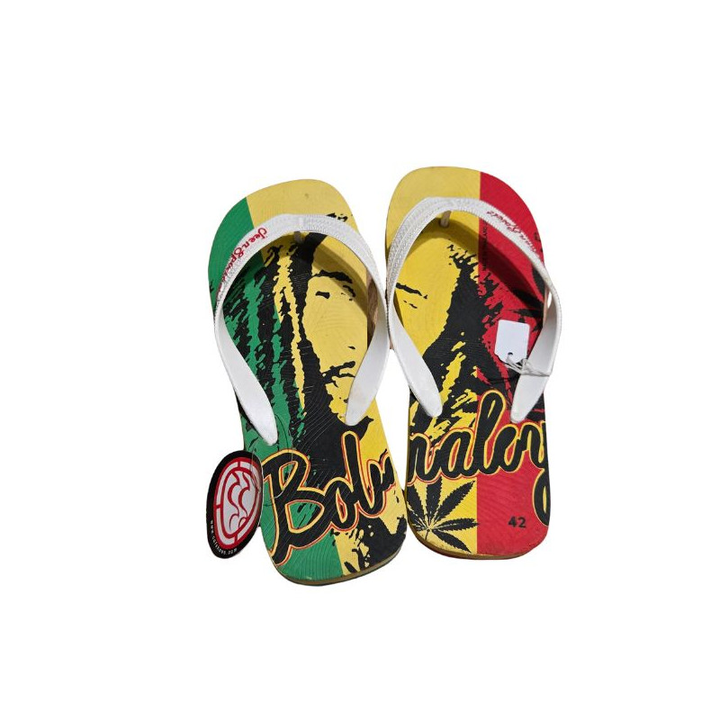 Bob Marley Klipklapper Hvid – Str. 42