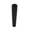 Træ Chillum Sort 10 cm Med Stenrist