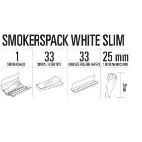 Smokerspack Hvid