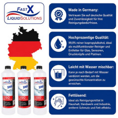 Fast X Isopropanol 99,9% – 1 Liter