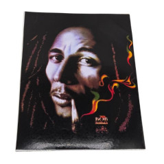 Bob Marley Klistermærke – Smoke Design
