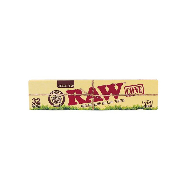 RAW Organic Hemp Cones 1¼ – 32 stk.