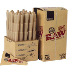 RAW Classic Cones 1¼ – 75 stk.