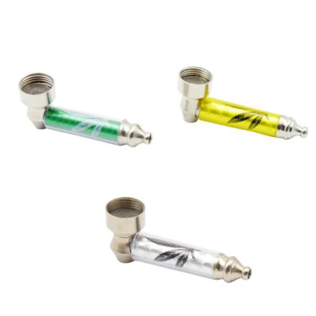Metalpibe 7 cm – Assorterede Farver