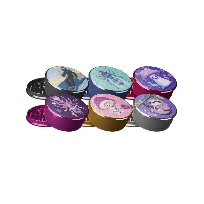 FLY Chrome Plastik Grinder 63 mm