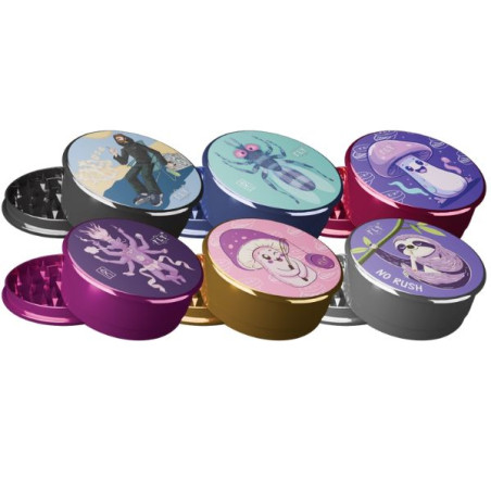 FLY Chrome Plastik Grinder 63 mm
