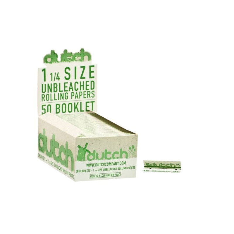 Dutch 1 1/4 Unbleached Papers + Filter Tips Dutch 1 1/4 Unbleached Papers + Filter Tips
