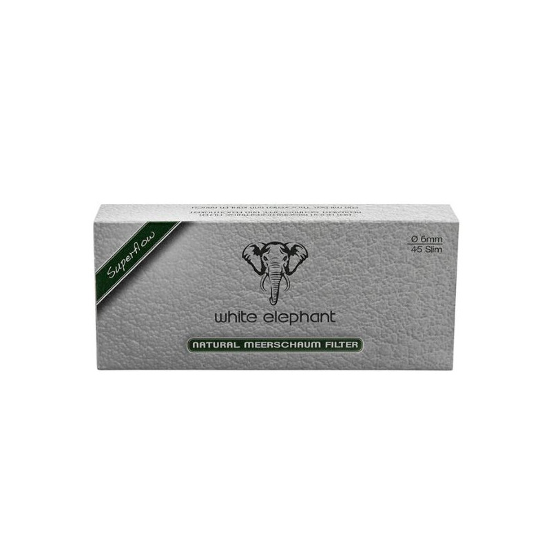 White Elephant Merskumsfilter 6 mm – 45 stk White Elephant Merskumsfilter 6 mm – 45 stk
