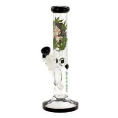 Grace Glass Leaf Goddess Straight Bong  36 cm